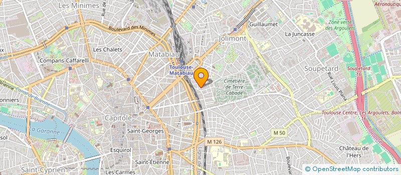 localisation de l'entreprise SYNDICAT DES COPROPRIETAIRE IMMEU à TOULOUSE