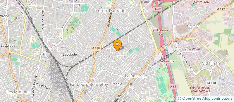 localisation de l'entreprise SYNDICAT DES COPROPRIETAIRE IMMEU à TOULOUSE