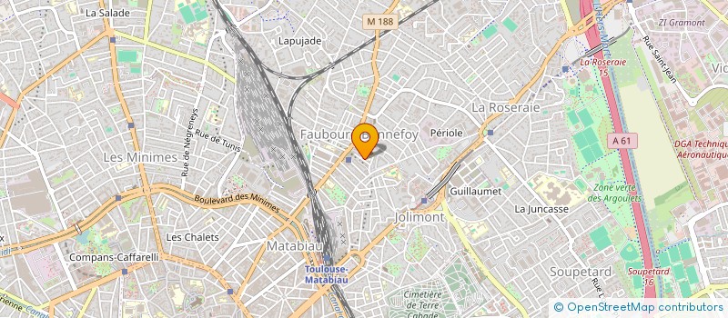 localisation de l'entreprise SYNDICAT DES COPROPRIETAIRE IMMEU à TOULOUSE