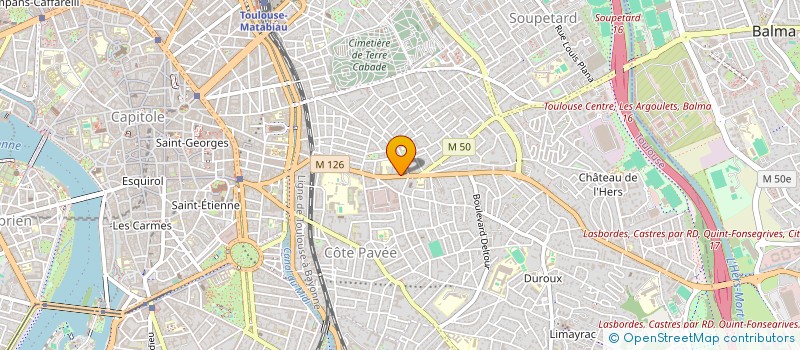 localisation de l'entreprise SYNDICAT DES COPROPRIETAIRE IMMEU à TOULOUSE