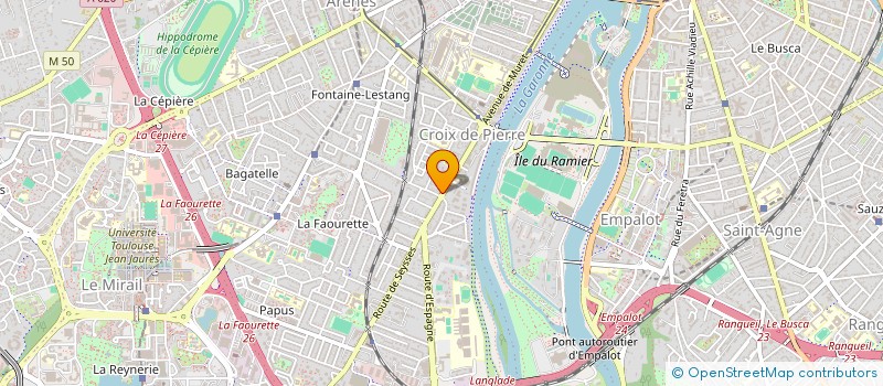 localisation de l'entreprise SYNDICAT DES COPROPRIETAIRE IMMEU à TOULOUSE