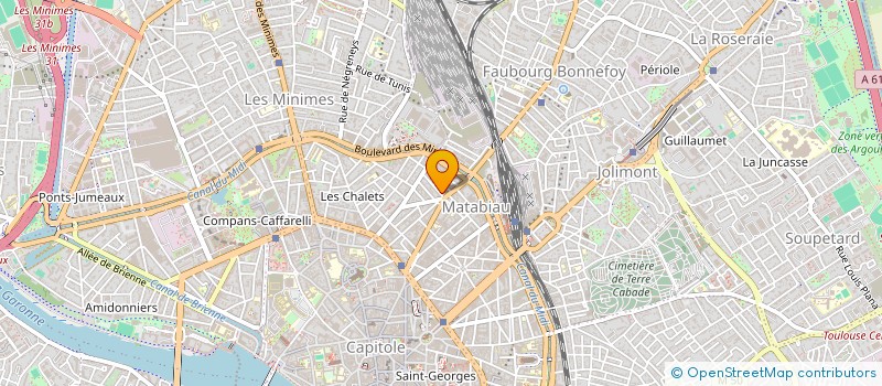 localisation de l'entreprise SYNDICAT DES COPROPRIETAIRE IMMEU à TOULOUSE