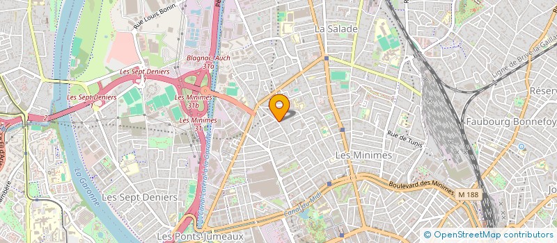 localisation de l'entreprise SYNDICAT DES COPROPRIETAIRE IMMEU à TOULOUSE