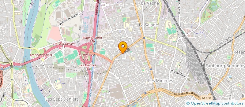 localisation de l'entreprise SYNDICAT DES COPROPRIETAIRE IMMEU à TOULOUSE
