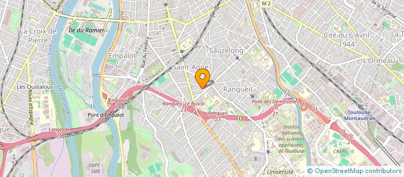 localisation de l'entreprise SYNDICAT DES COPROPRIETAIRE IMMEU à TOULOUSE