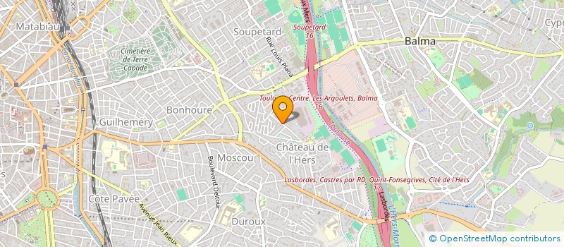 localisation de l'entreprise SYNDICAT DES COPROPRIETAIRE IMMEU à TOULOUSE
