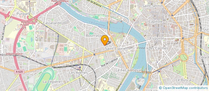 localisation de l'entreprise SYNDICAT DES COPROPRIETAIRE IMMEU à TOULOUSE