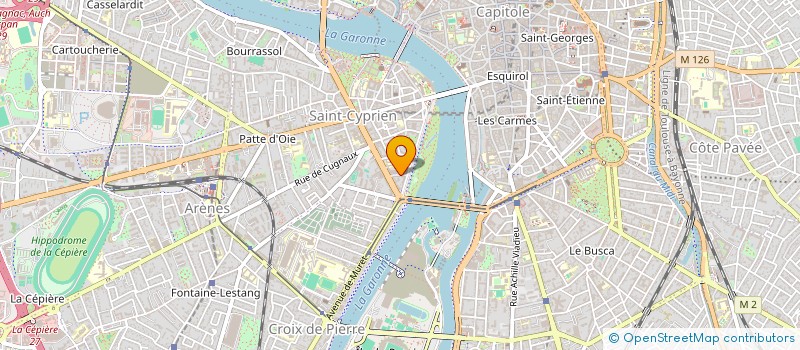 localisation de l'entreprise SYNDICAT DES COPROPRIETAIRE IMMEU à TOULOUSE