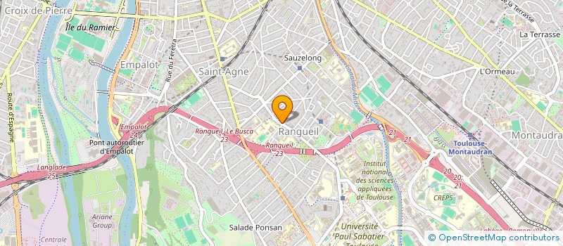 localisation de l'entreprise SYNDICAT DES COPROPRIETAIRE IMMEU à TOULOUSE
