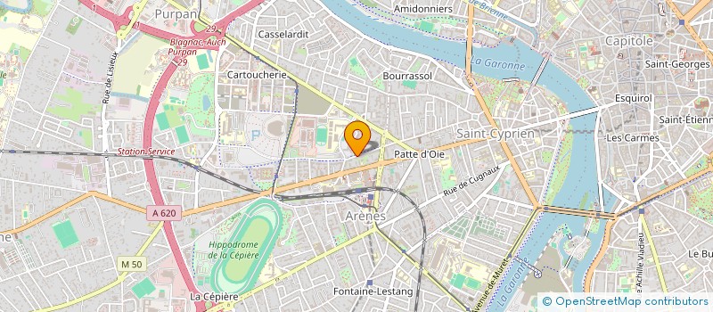 localisation de l'entreprise SYNDICAT DES COPROPRIETAIRE IMMEU à TOULOUSE