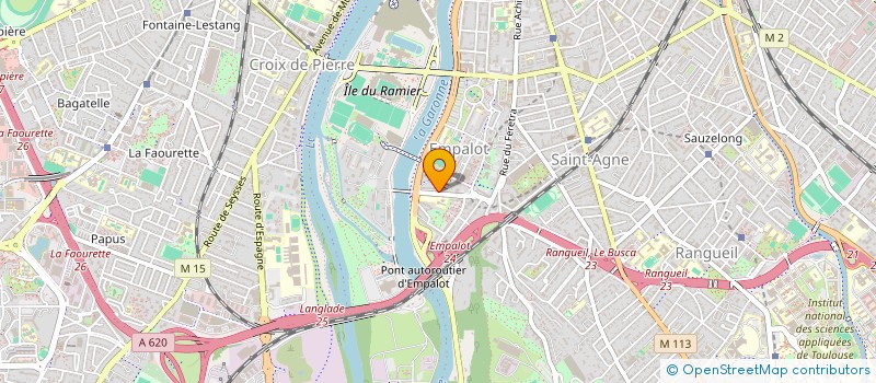 localisation de l'entreprise SYNDICAT DES COPROPRIETAIRE IMMEU à TOULOUSE