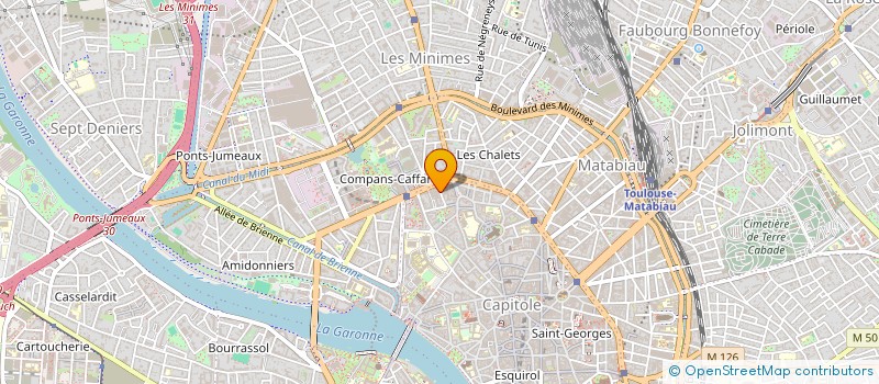 localisation de l'entreprise SYNDICAT DES COPROPRIETAIRE IMMEU à TOULOUSE