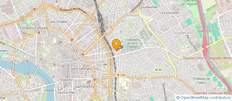 localisation de l'entreprise SYNDICAT DES COPROPRIETAIRE RES A à TOULOUSE