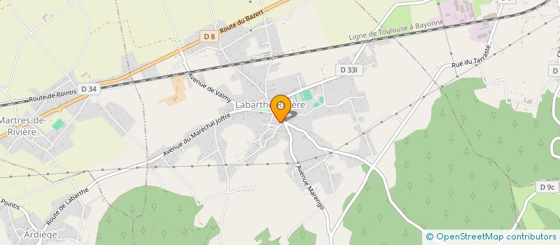 localisation de l'entreprise SYNDICAT DES COPROPRIETAIRE RESID à SAINT-GAUDENS