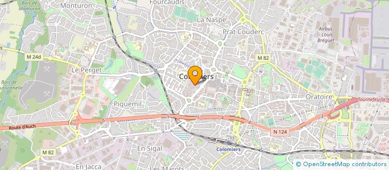 localisation de l'entreprise SYNDICAT DES COPROPRIETAIRE RESID à COLOMIERS