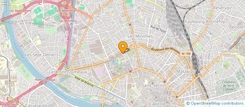 localisation de l'entreprise SYNDICAT DES COPROPRIETAIRE RESID à TOULOUSE