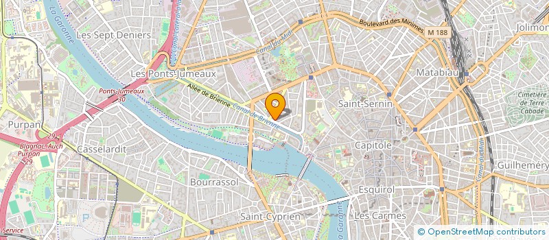localisation de l'entreprise SYNDICAT DES COPROPRIETAIRE RESID à TOULOUSE