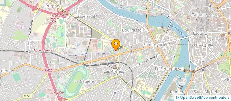 localisation de l'entreprise SYNDICAT DES COPROPRIETAIRE RESID à TOULOUSE