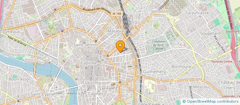 localisation de l'entreprise SYNDICAT DES COPROPRIETAIRE RESID à TOULOUSE