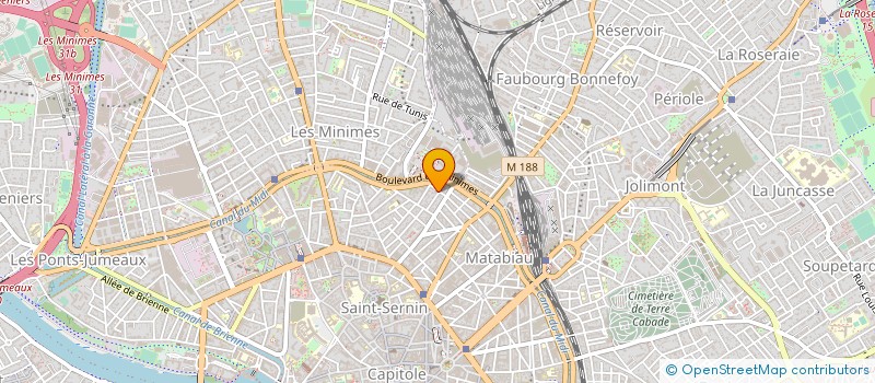 localisation de l'entreprise SYNDICAT DES COPROPRIETAIRE   RESID  TOULOUSE