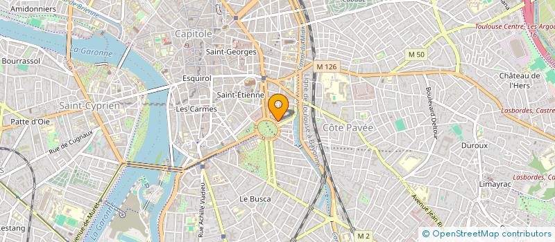 localisation de l'entreprise SYNDICAT DES COPROPRIETAIRE RESID à TOULOUSE