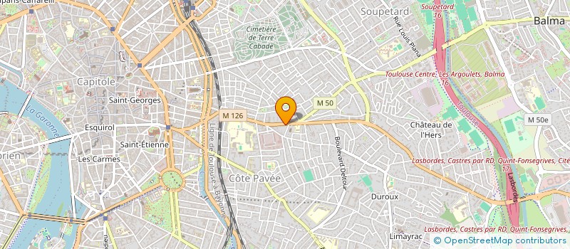 localisation de l'entreprise SYNDICAT DES COPROPRIETAIRE RESID à TOULOUSE