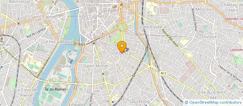 localisation de l'entreprise SYNDICAT DES COPROPRIETAIRE   RESID  TOULOUSE