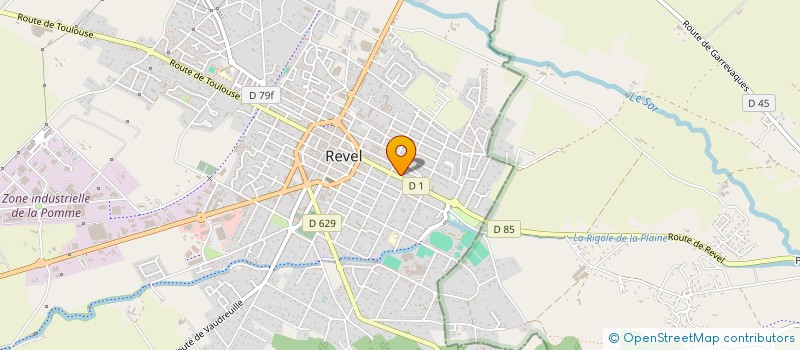 localisation de l'entreprise SYNDICAT DES COPROPRIETAIRE   RESID  REVEL