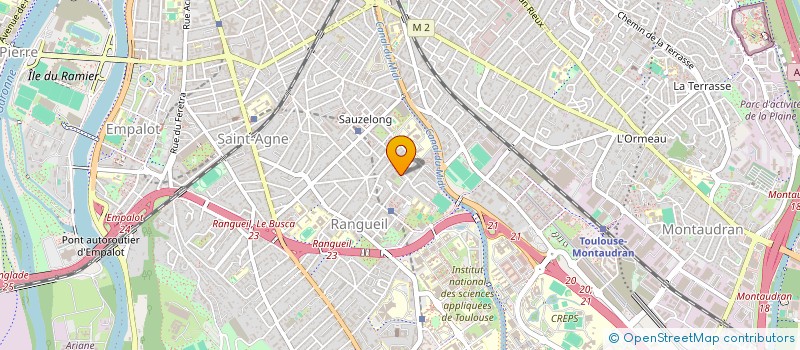 localisation de l'entreprise SYNDICAT DES COPROPRIETAIRE   RESID  TOULOUSE