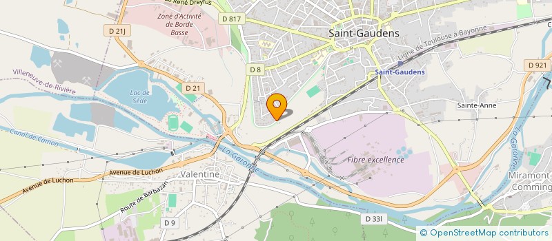 localisation de l'entreprise SYNDICAT DES COPROPRIETAIRE RESID à SAINT-GAUDENS