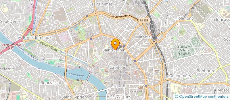 localisation de l'entreprise SYNDICAT DES COPROPRIETAIRE   RESID  TOULOUSE