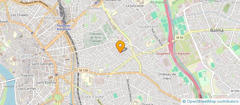 localisation de l'entreprise SYNDICAT DES COPROPRIETAIRE   RESID  TOULOUSE