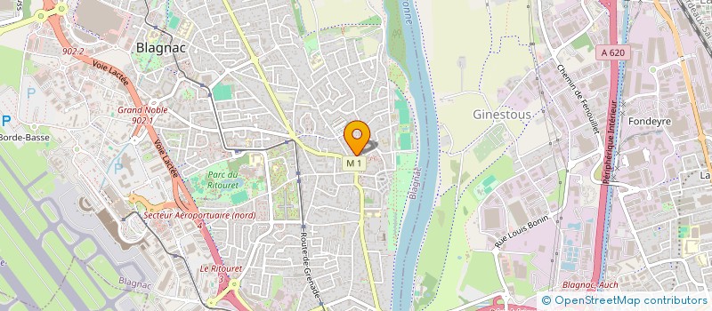 localisation de l'entreprise SYNDICAT DES COPROPRIETAIRE RESID à BLAGNAC