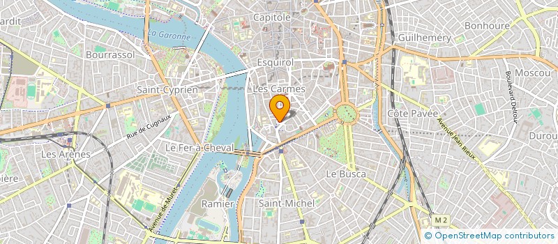 localisation de l'entreprise SYNDICAT DES COPROPRIETAIRE   RESID  TOULOUSE