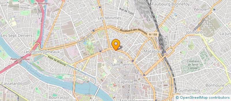 localisation de l'entreprise SYNDICAT DES COPROPRIETAIRE   RESID  TOULOUSE