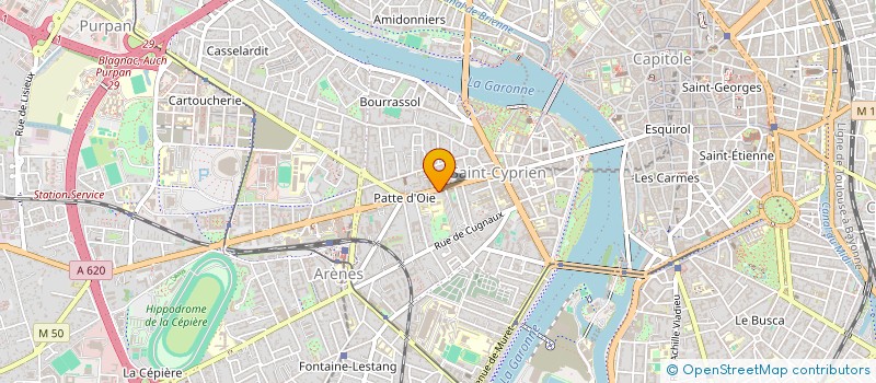 localisation de l'entreprise SYNDICAT DES COPROPRIETAIRE RESID à TOULOUSE