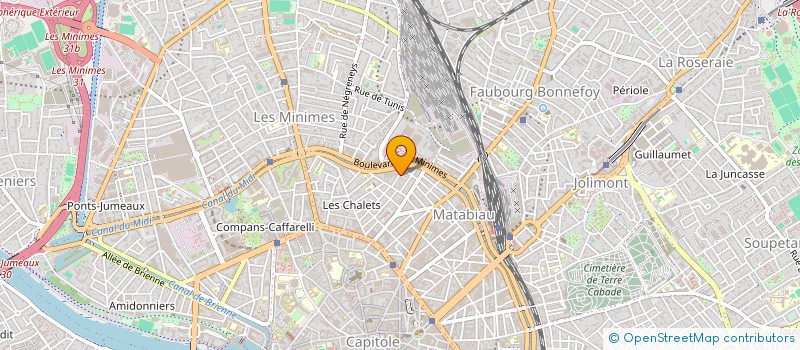 localisation de l'entreprise SYNDICAT DES COPROPRIETAIRE   RESID  TOULOUSE