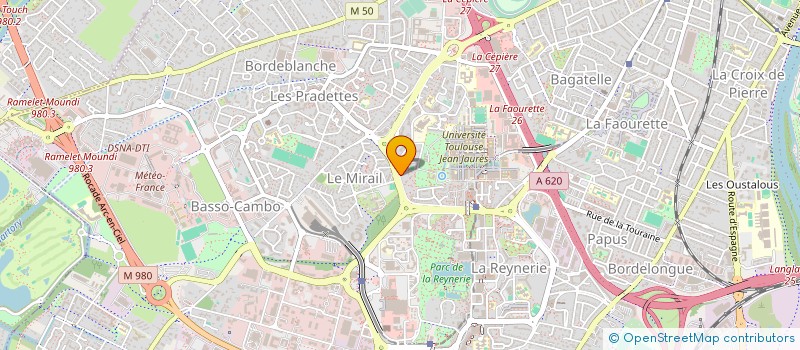 localisation de l'entreprise SYNDICAT DES COPROPRIETAIRE   RESID  TOULOUSE