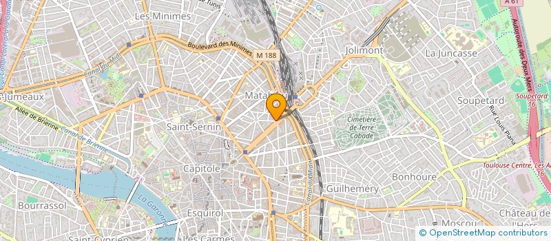 localisation de l'entreprise SYNDICAT DES COPROPRIETAIRE   RESID  TOULOUSE