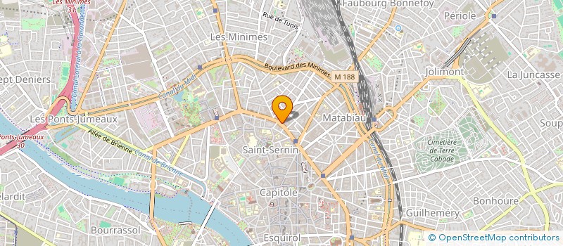 localisation de l'entreprise SYNDICAT DES COPROPRIETAIRE   RESID  TOULOUSE