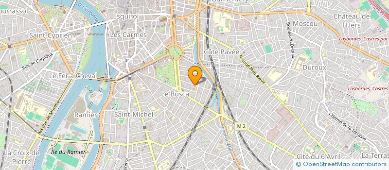 localisation de l'entreprise SYNDICAT DES COPROPRIETAIRE   RESID  TOULOUSE