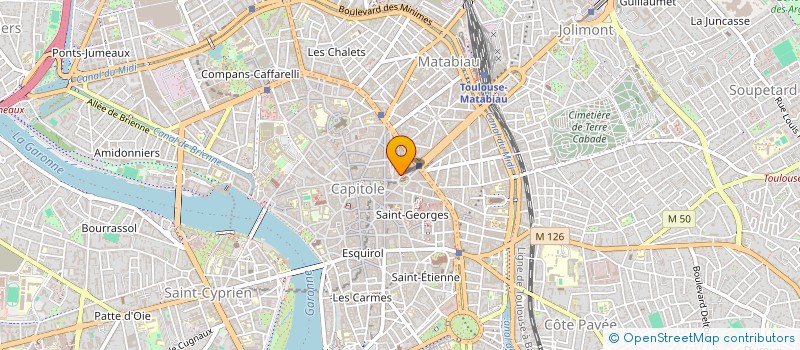 localisation de l'entreprise SYNDICAT DES COPROPRIETAIRE   RESID  TOULOUSE