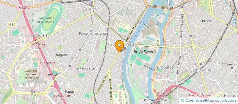 localisation de l'entreprise SYNDICAT DES COPROPRIETAIRE   RESID  TOULOUSE