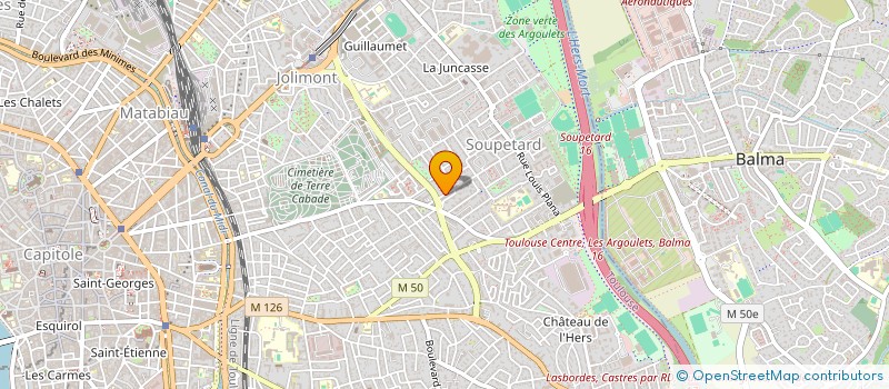 localisation de l'entreprise SYNDICAT DES COPROPRIETAIRE   RESID  TOULOUSE