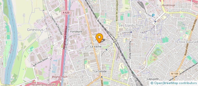 localisation de l'entreprise SYNDICAT DES COPROPRIETAIRE RESID à TOULOUSE