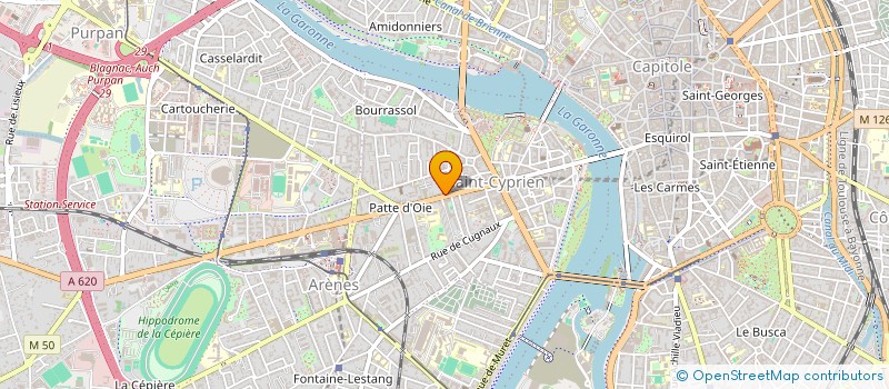 localisation de l'entreprise SYNDICAT DES COPROPRIETAIRE   RESID  TOULOUSE