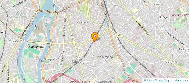 localisation de l'entreprise SYNDICAT DES COPROPRIETAIRE   RESID  TOULOUSE