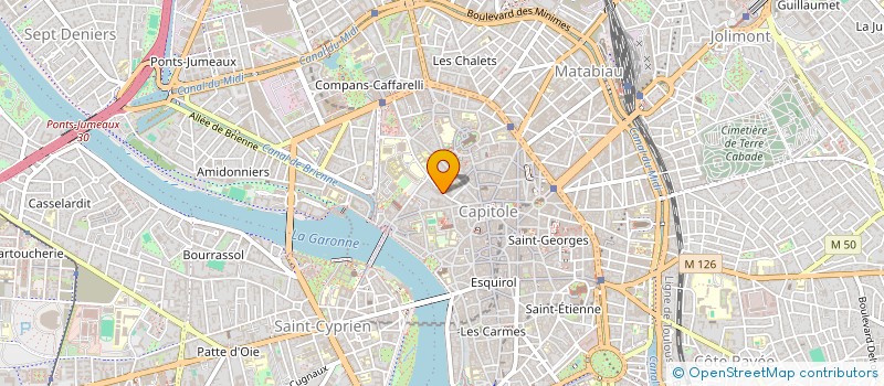 localisation de l'entreprise SYNDICAT DES COPROPRIETAIRE   RESID  TOULOUSE