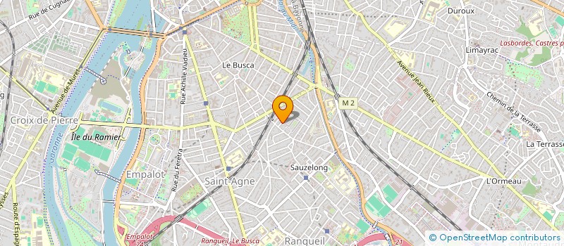 localisation de l'entreprise SYNDICAT DES COPROPRIETAIRE   RESID  TOULOUSE