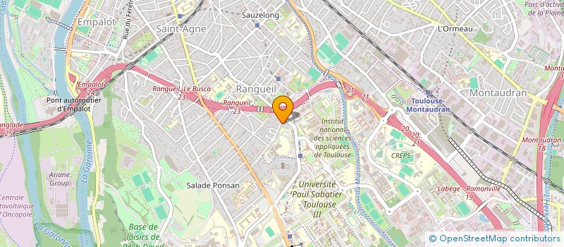 localisation de l'entreprise SYNDICAT DES COPROPRIETAIRE   RESID  TOULOUSE